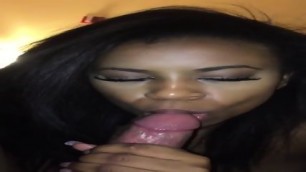 Sexy Black Girl Swallow White Sperm - Sexy Ebony