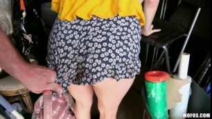 Public Pickups Shae Celestine Nerdy Cutie Straddles Huge Cock Sucking Sister Tits