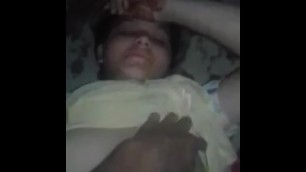 Indian Teen Girl Sex with StepBrother at Home in Midnight
