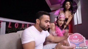 Ashley Adams and Gina Valentina Bachelorette Party Awesome Threesome With Youngs