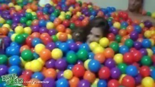 DareDorm College sex with Nice Girl Molly Jane in the ball pit