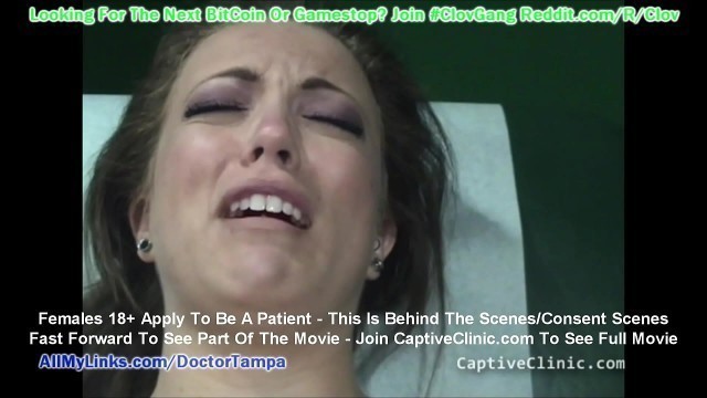 &dollar;CLOV Carmen Valentina Taken By Sex Slave Trader To Doctor Tampa For Pre Sale Inspections At CaptiveClinic&period;com
