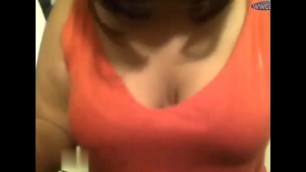 Wwcams Girl Shows Off 36dd Tits