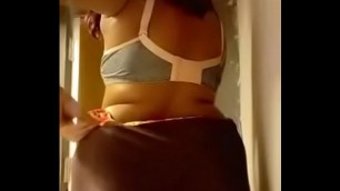 Swathi naidu nude&comma;sexy and get ready for shoot part-4