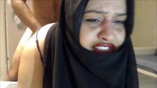 CRYING ANAL &excl; CHEATING HIJAB WIFE FUCKED IN THE ASS &excl; bit&period;ly&sol;bigass2627