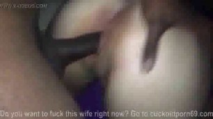 Cuckold husband films while his hot wife gets fucked by BBC