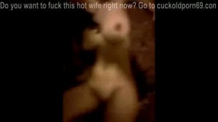 Wife Gets Fucked by BBC Lover Filmed by Hubby