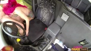 Female Faketaxi Big Tits Girl Fucked On Drivers Seat Tit Fucking Mom