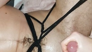 My bondaged cum slave