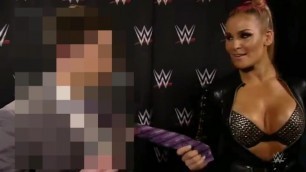 WWE Diva Natalya Neidhart Huge Boobs Backstage (Looped)