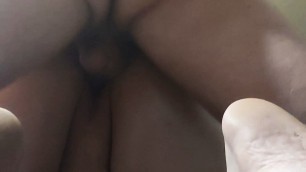 Close up from huge assed horny slut cuming 100 times & counting it FULL