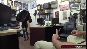 Slender teen Tyler gets one amazing fuck in the pawnshop